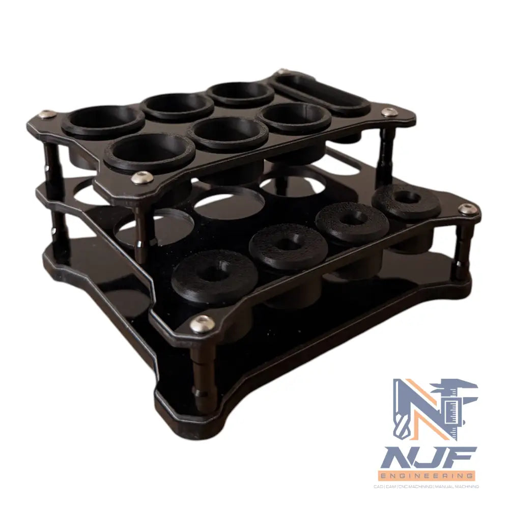 NJF Large Tool Holder - Acrylic - Black / Black / No