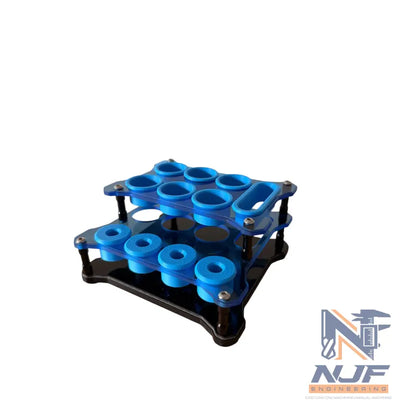 NJF Large Tool Holder - Acrylic - Blue / Black / No