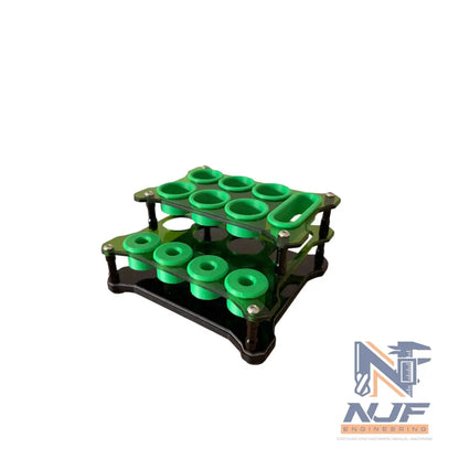 NJF Large Tool Holder - Acrylic - Green / Black / No