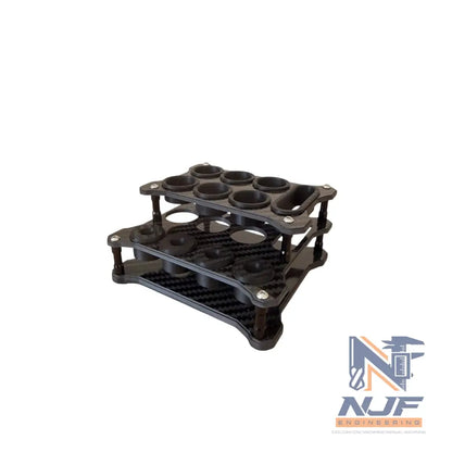 NJF LRG PRO PIT TOOL HOLDER - FULL CARBON - Black / Black / No
