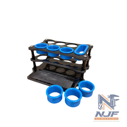 NJF PRO PIT Tool Holder SML -Full Carbon Fibre - Blue / Black / No