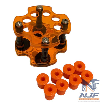 NJF Speed Driver Holder Acrylic - Orange / Black / No