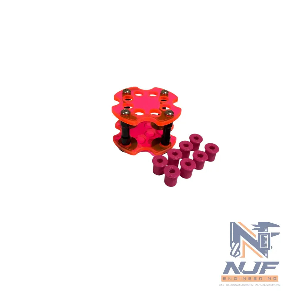 NJF Speed Driver Holder Acrylic - Pink / Black / No
