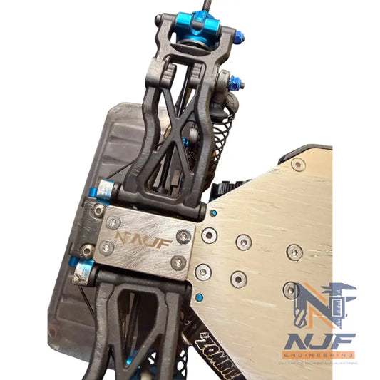NJF Stainless Steel Skid Plate B7/T7/SC7 - Rear 1pcs