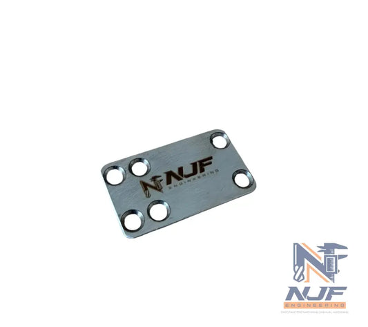 NJF Stainless Steel Skid Plate SWORKZ S12-3 - Rear 1pcs