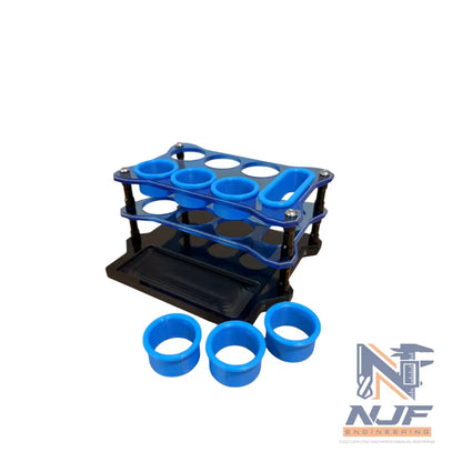 NJF Tool Holder SML - Acrylic - Blue / Black / No